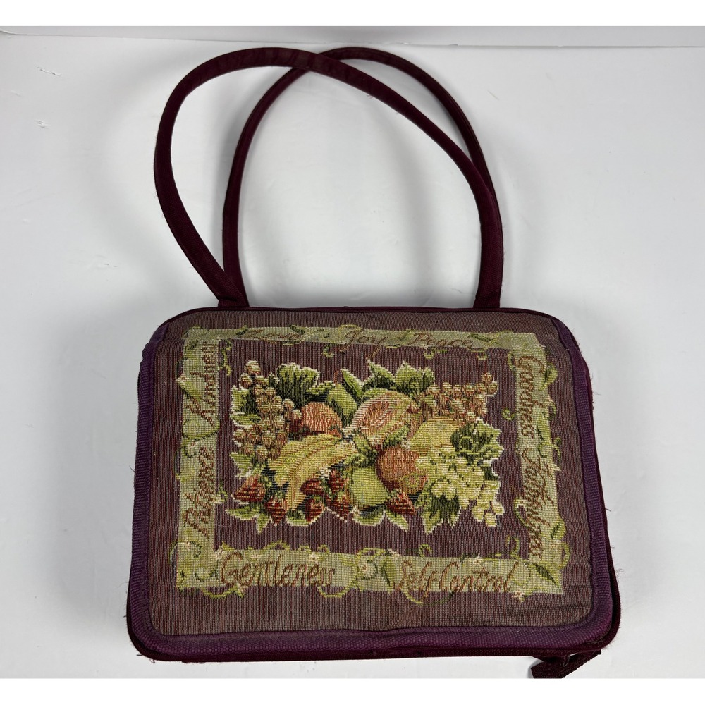 Tapestry Fruit of the Spirit Bible Cover Bag with Nelson KJV Study Bible